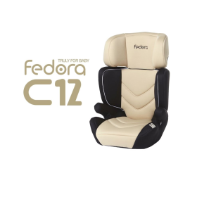 GHẾ NGỒI OTO - FEDORA C12 TỪ 3 - 12 TUỔI, MÀU BE