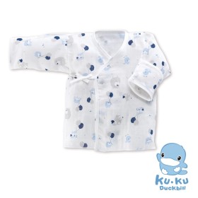 ÁO SƠ SINH KUKU TAY LỬNG, SIZE 3-6 MONTH (2 CÁI/SET) KU2784