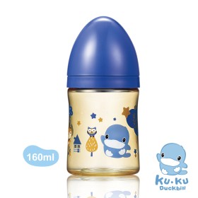 BÌNH SỮA CỔ RỘNG BẰNG NHỰA PPSU KUKU KU5856 - 160ML