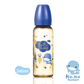 BÌNH SỮA CỔ THƯỜNG BẰNG NHỰA PPSU KUKU KU5855 - 240ML