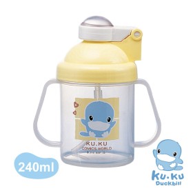BÌNH UỐNG NƯỚC CÓ TAY CẦM KUKU KU5321 - 250ML