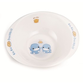 CHÉN ĂN CHO BÉ CÓ TAY CẦM MELAMINE KUKU KU3002