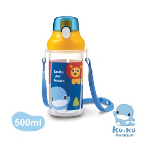BÌNH UỐNG NƯỚC CHO BÉ KUKU AND ANIMALS KU5602A - 500ML